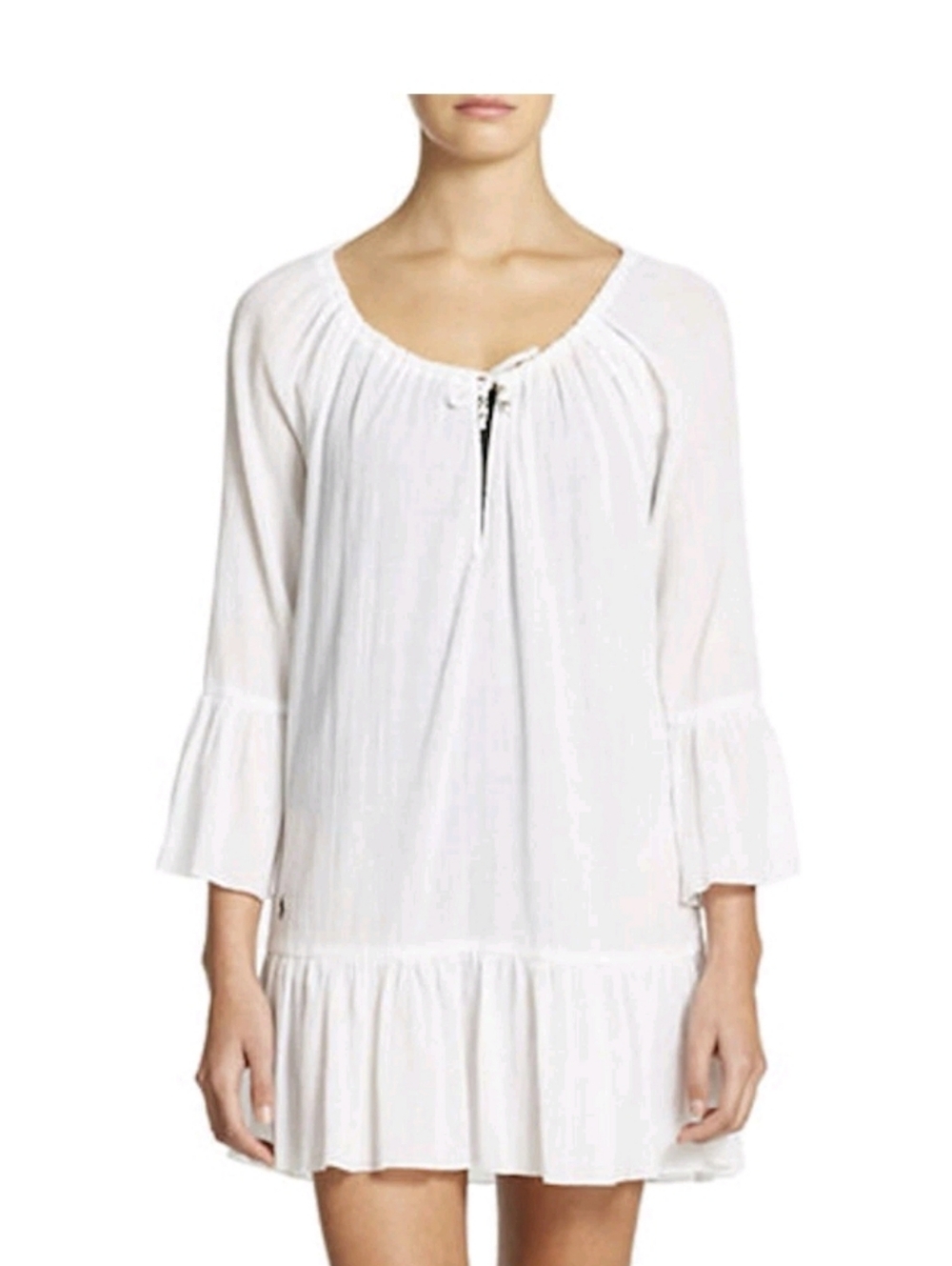 Polo Ralph Lauren Casey Gauze Swim Tunic Cover Up Yacht Beach Nantucket